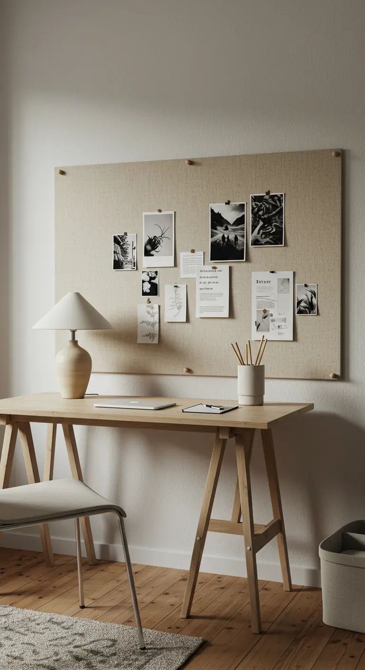 Relookez votre bureau scandinave avec 23 projets DIY rapides _ poignées en cuir, étagères flottantes et astuces déco pour un espace inspirant_